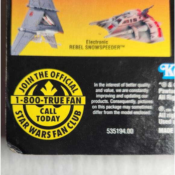 Star Wars POF Death Star Gunner 4" Action Figure 1996 Red Card New Sealed - Picture 10 of 11